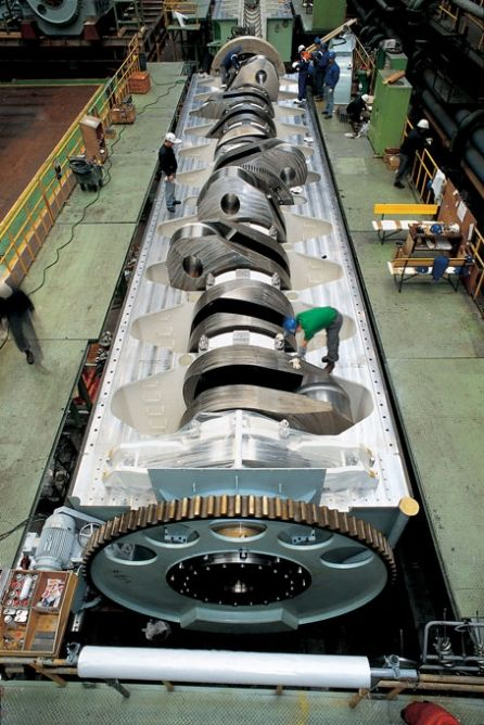 The Heart of Power: Exploring Marine Slow-Speed Engine Crankshafts