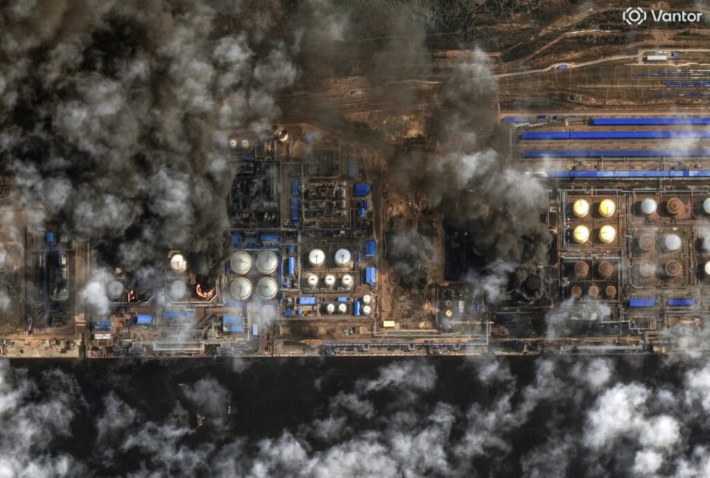 Ukraine Strikes Two Russian Refineries, Baltic Sea Port