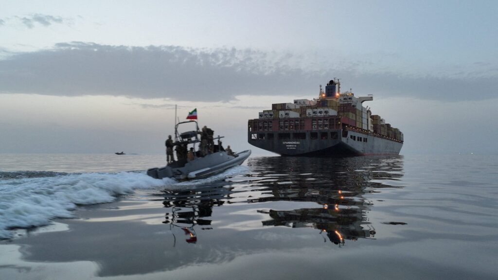 Strait of Hormuz Remains Near-Empty With Just A Few Iran Ships Moving