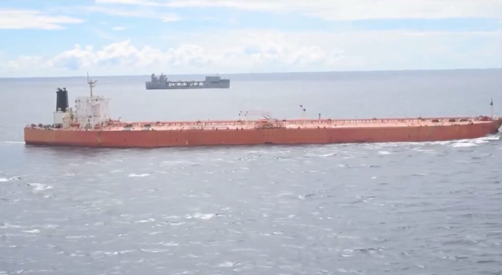 U.S. Forces Board Sanctioned Tanker in Indo-Pacific as Iran Crackdown Expands Beyond Hormuz