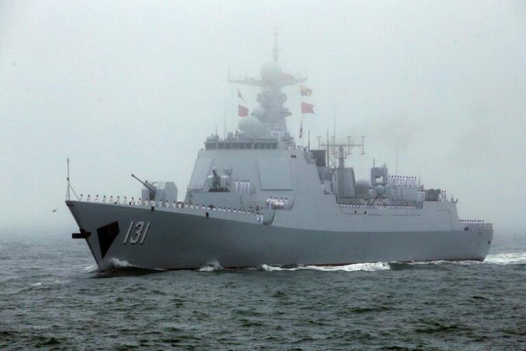 China Deploys Warship For Combat Drills In Western Pacific
