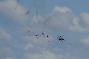 Military Jets’ Crew Members Safely Ejected after Idaho Air Show Collision, Navy Says