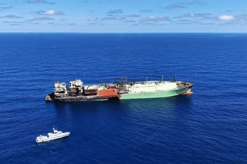 Stricken Russian LNG Tanker ‘Arctic Metagaz’ Anchored Off Libya After Two-Month Odyssey, Future Uncertain